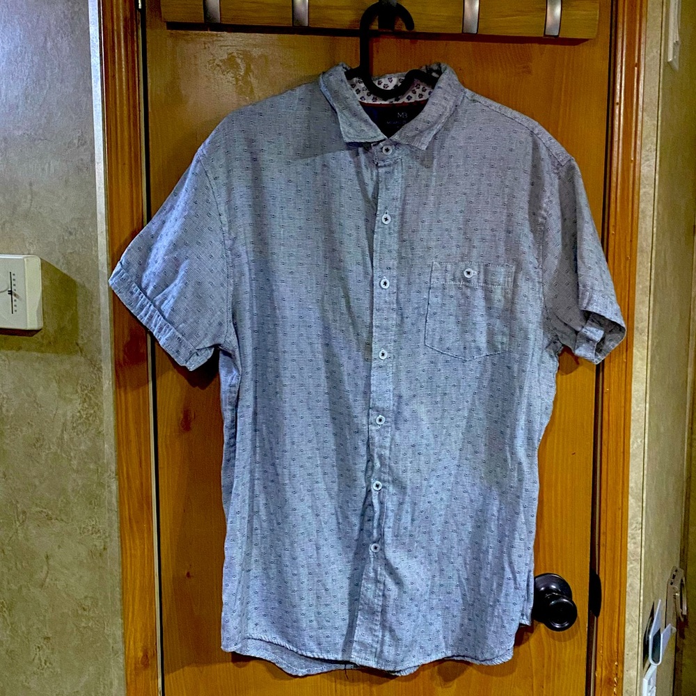 🔥🔥 Micheal Brandon Slim Fit button up collared shirt